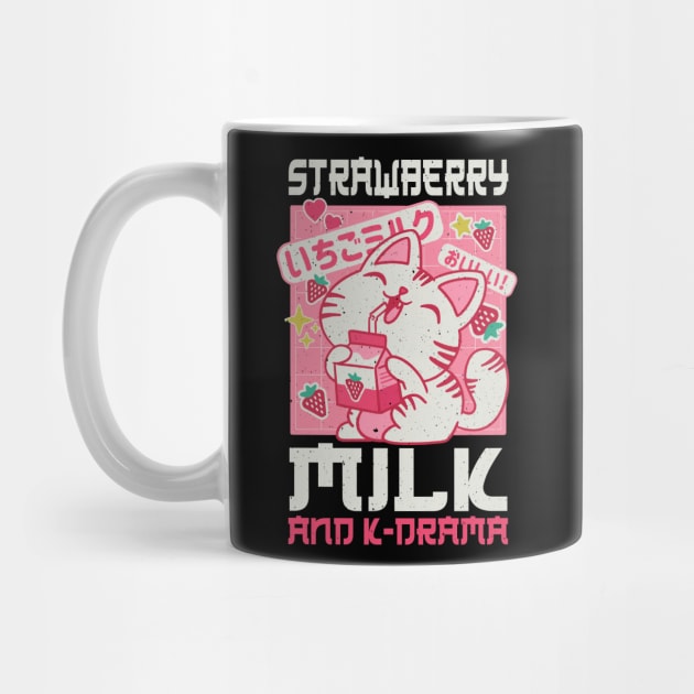 Strawberry Milk And K-Drama Japan Japanese Anime by CrissWild